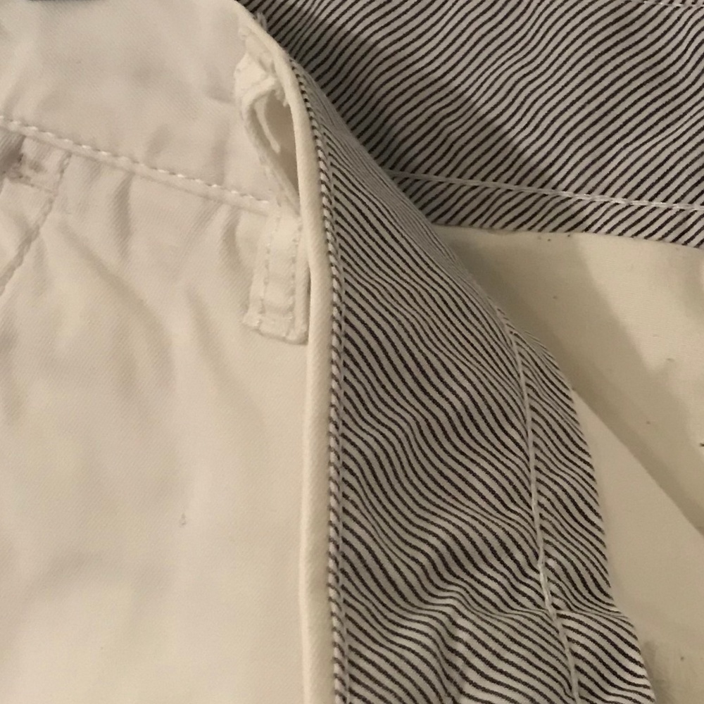 Tommy Hilfiger Solid White Shorts